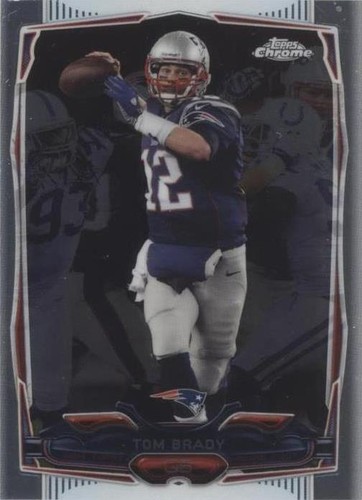 2014 Topps Chrome Tom Brady #62