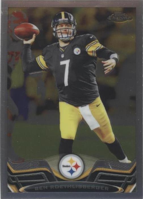 2013 Topps Chrome Ben Roethlisberger #52
