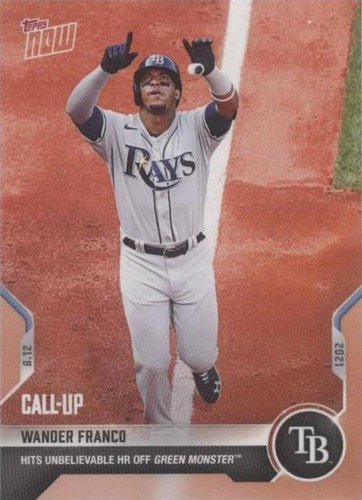 2021 Topps Now - Wander Franco #645