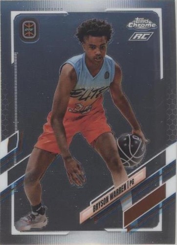 2021-22 Topps Chrome OTE Overtime Elite - Bryson Warren #50