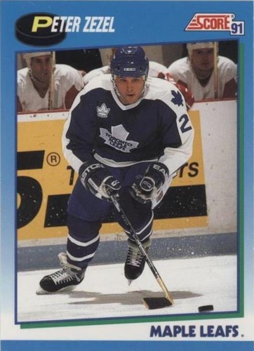 1991-92 Score Canadian - Peter Zezel #489