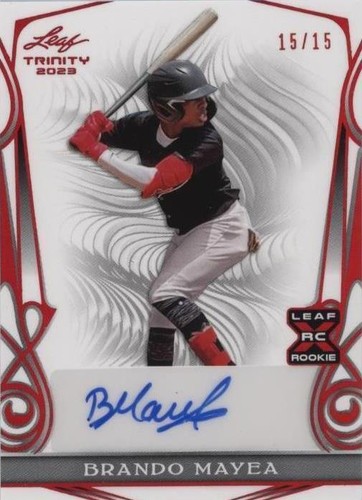 2023 Leaf Trinity - Brando Mayea #BA-BM3