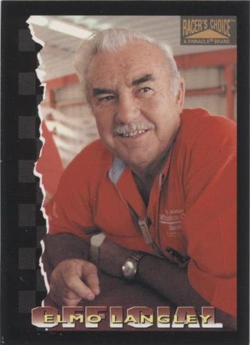 1996 Pinnacle Racer's Choice - Elmo Langley #81