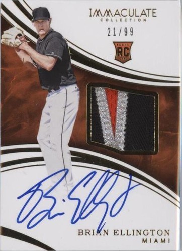 2016 Panini Immaculate Collection - Brian Ellington #101