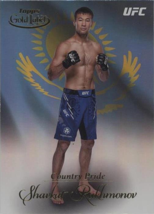 2024 Topps Gold Label UFC - Shavkat Rakhmonov #CP-1
