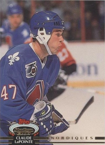 1992-93 Topps Stadium Club - Claude Lapointe #93