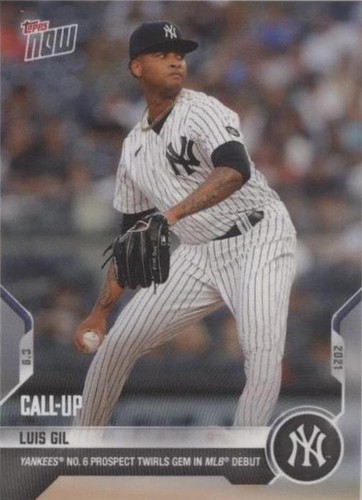 2021 Topps Now - Luis Gil #609