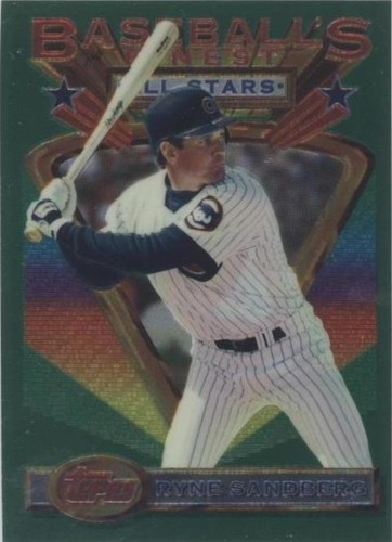 1993 Topps Finest - Ryne Sandberg #105