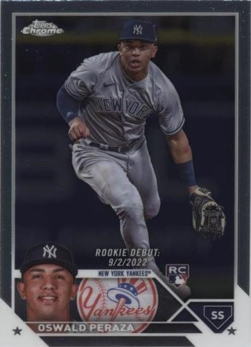 2023 Topps Chrome Update Series - Oswald Peraza #USC123