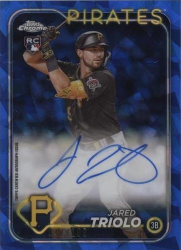 2024 Topps Chrome Sapphire Edition - Jared Triolo #CSA-JT