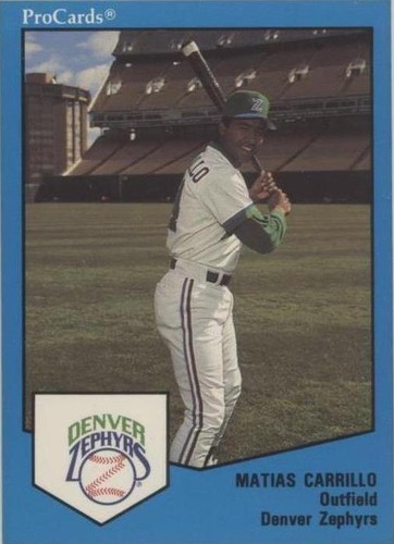 1989 ProCards Triple A - Matias Carrillo #49