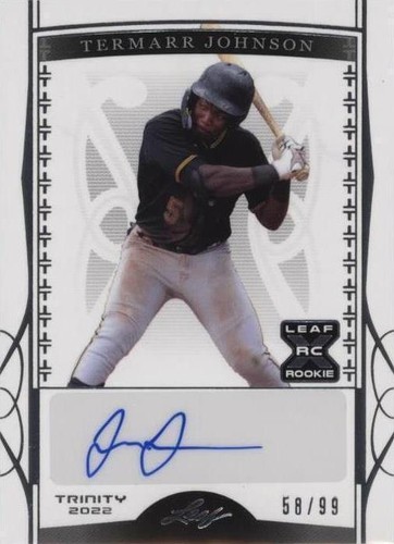 2022 Leaf Trinity - Termarr Johnson #BA-TJ1