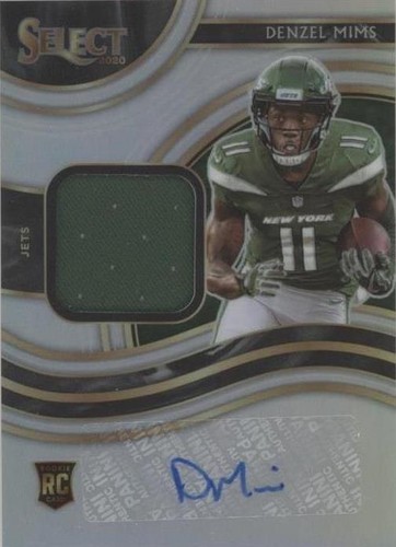 2020 Panini Select Denzel Mims #RSM-DMI