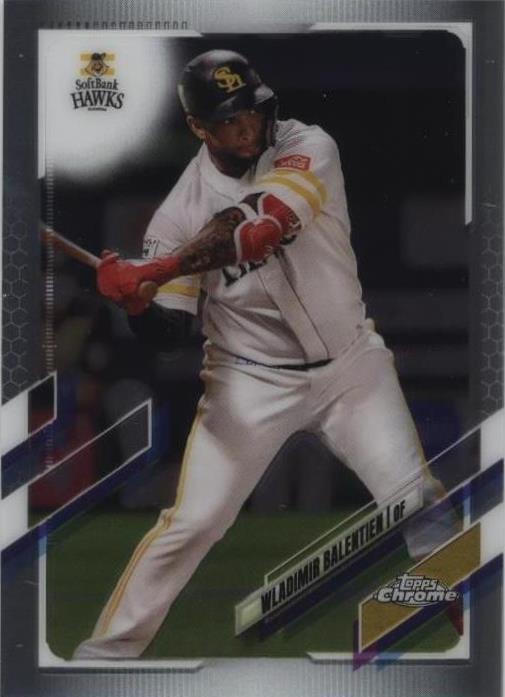2021 Topps Chrome NPB Nippon Professional Baseball - Wladimir Balentien #86