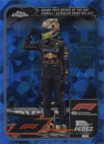 2024 Topps Chrome Sapphire Edition Formula 1 - Sergio Perez #162