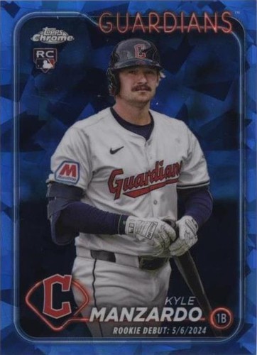 2024 Topps Chrome Update Series Sapphire Edition - Kyle Manzardo #USCS337