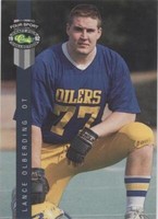 1992 Classic Four Sport Draft Pick Collection Lance Olberding #137