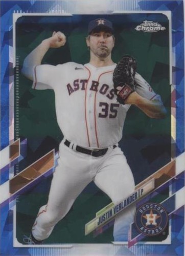 2021 Topps Chrome Sapphire Edition - Justin Verlander #112