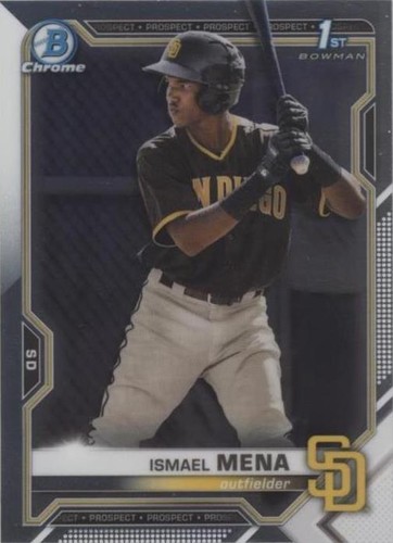 2021 Bowman - Ismael Mena #BCP-36
