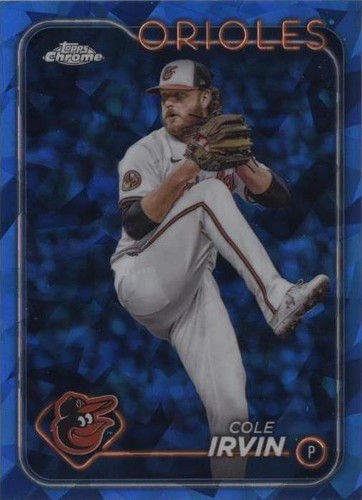 2024 Topps Chrome Update Series Sapphire Edition - Cole Irvin #USCS138