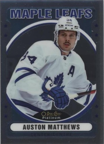 2021-22 O-Pee-Chee Platinum - Auston Matthews #R-3