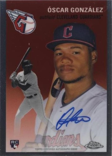 2023 Topps Chrome Platinum Anniversary - Oscar Gonzalez #CPA-OG