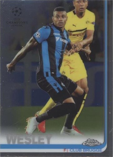 2018-19 Topps Chrome UCL Wesley #21