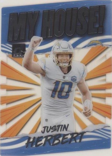 2021 Panini Clearly Donruss Justin Herbert #CMH-JH