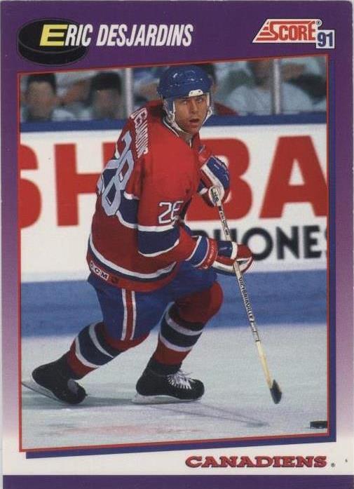 1991-92 Score American - Eric Desjardins #119