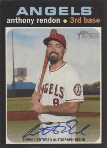 2020 Topps Heritage High Number - Anthony Rendon #ROA-AR