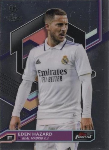 2024-25 Topps Chrome UEFA Club Eden Hazard Magenta Refractor