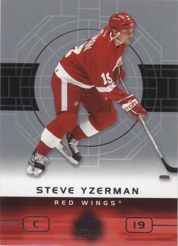 2002-03 SP Authentic - Steve Yzerman #36