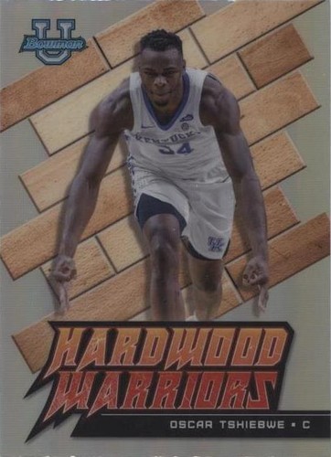 2022-23 Bowman University Best - Oscar Tshiebwe #HW-9
