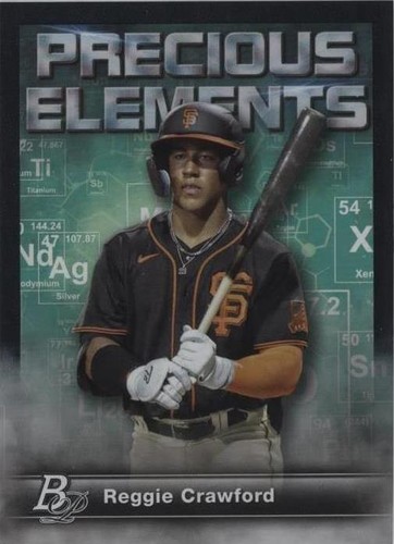 2023 Bowman Platinum - Reggie Crawford #PE-20