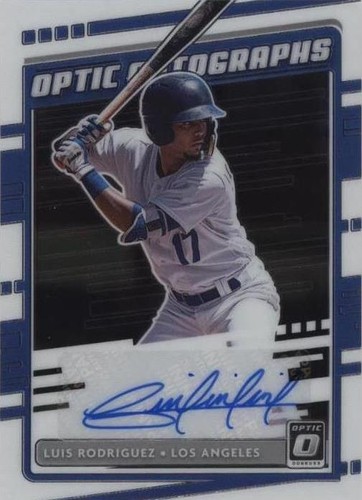 2020 Panini Donruss Optic - Luis Rodriguez #OA-LU