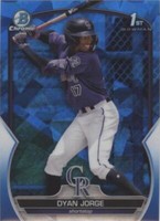 2023 Bowman Sapphire Edition - Dyan Jorge #BCP-22
