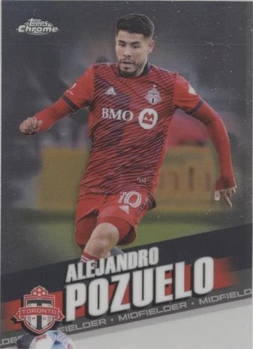 2022 Topps Chrome MLS Alejandro Pozuelo #192