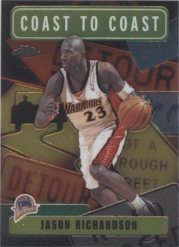 2002-03 Topps Chrome - Jason Richardson #CC18