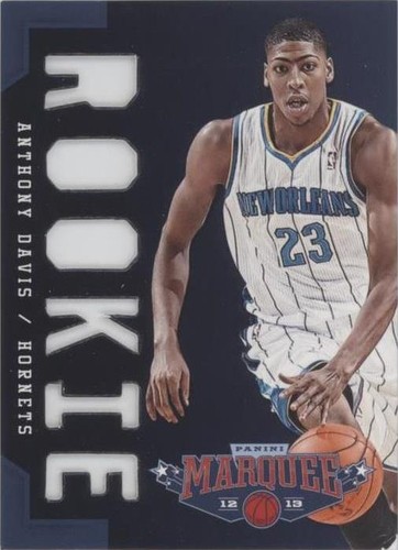 2012 Panini Marquee Anthony Davis Rookie RC Auto Signatures