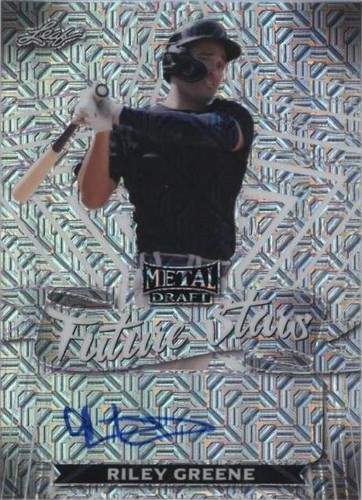 2021 Leaf Metal Draft - Riley Greene #FS-RG1