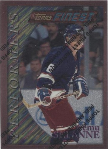 1995-96 Topps Finest - Teemu Selanne #155
