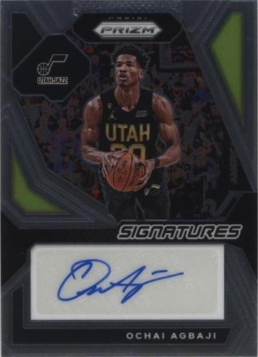 2023-24 Panini Prizm - Ochai Agbaji #SIG-OCA