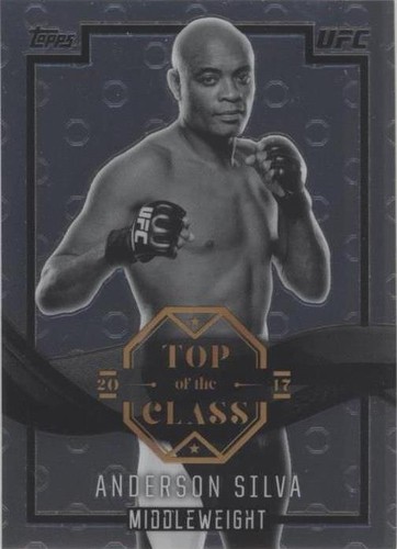 2017 Topps Chrome UFC - Anderson Silva #TC-AS