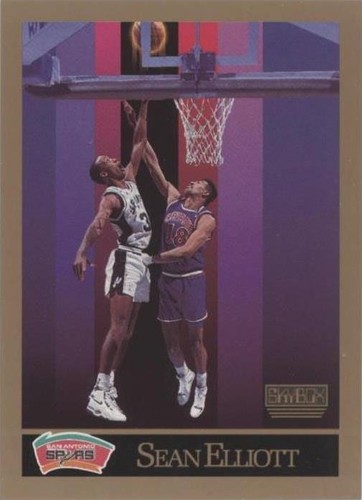 1990-91 Skybox - Sean Elliott #256