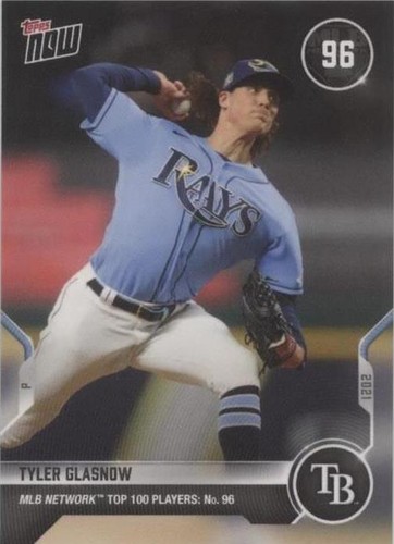 2021 Topps Now MLB Network Top 100 Players - Tyler Glasnow #T-96