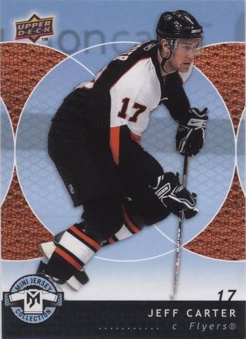 2007-08 Upper Deck Mini Jersey Collection - Jeff Carter #71