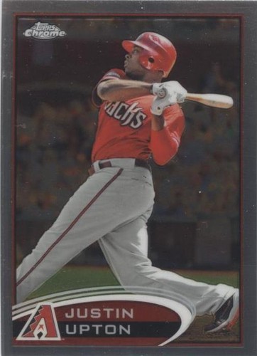 2012 Topps Chrome - Justin Upton #10