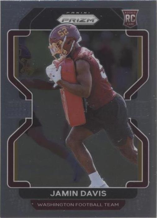2021 Panini Prizm Jamin Davis #383
