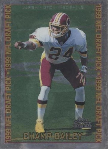 1999 Topps Chrome Champ Bailey #160