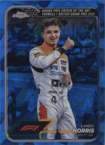 2024 Topps Chrome Sapphire Edition Formula 1 - Lando Norris #168